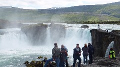 Godafoss Waterfall, Iceland, IS