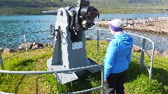 Ruth Bennett McDougal Dorrough; gun; Iceland; Seydisfjordur