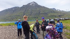 Randy Ratner; Gr�a M�sd�ttir; Karen Drucker; David Drury; Judith Christman; Mary Webb; Asifa Kanji; Seydisfjordur, Iceland, IS