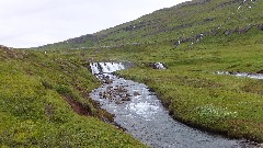 waterfall; Iceland; Seydisfjordur
