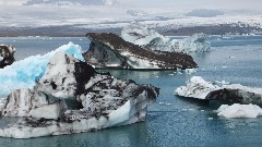 Iceland; Djupivogur; Vatnajokull Glacier Lagoon