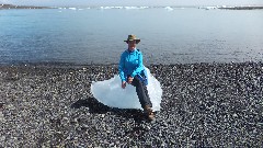 Ruth Bennett McDougal Dorrough; Jokulsarlon Ice Beach Iceland, IS