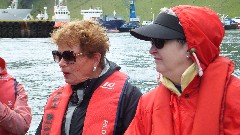 Karen Drucker; Judith Christman; Iceland; Vestmannaeyjar; Zodiac Trip