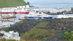 Ocean Diamond Cruise Ship; Vestmannaeyjar Iceland, IS