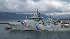 Iceland; Coast Guard Ship