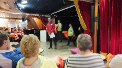Iceland; Ocean Diamond Cruise Ship; Life Jacket Lesson