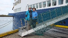 Dan, Ruth Bennett McDougal Dorrough; Iceland; Ocean Diamond Cruise Ship