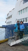 Dan, Ruth Bennett McDougal Dorrough; Iceland; Ocean Diamond Cruise Ship