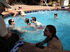 Ruth Bennett McDougal Dorrough; Katherine McDougal Wheeler McCandless; Ellery Wheeler; Ben Dorrough; Sarah Derry; Jacob Wheeler; Treasure Island Hotel Las Vegas Nevada; sports