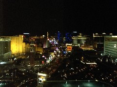 view from Treasure Island Hotel Las Vegas Nevada