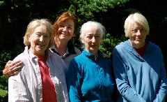 Dale Hart; Merry Danaceau; Ruth Bennett McDougal Dorrough; Karen McLennan; Marthas Vineyard;