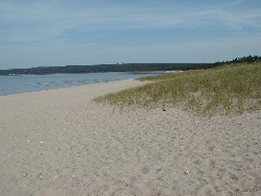 Michigan 2005 Trips Beach at the Petoskey State Park