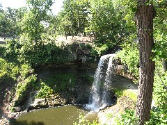 Minneapolis Minnesota; Minehaha Falls