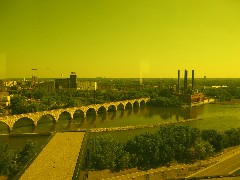 Minneapolis Minnesota; the stone arch bridge