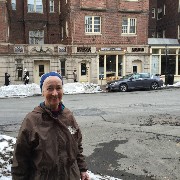 Ruth Dorrough; where she lived as a nursing student at MGH; Charles Street Boston, MA