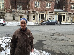 Ruth Dorrough; where she lived as a nursing student at MGH; Charles Street Boston, MA