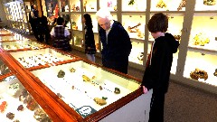 Ruth Dorrough; Ruth Dorrough; Geology Room; Peabody Museum at Harvard Boston, MA