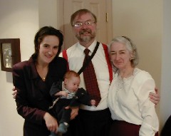 2002 Christening England Family Friends Jacobs New PBa Trips