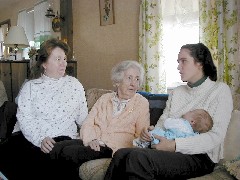 Ann Laramie; Alice Bennett; Jacob Wheeler; Kat Wheeler; Trips New England Jacobs Christening