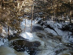 Creek near Kat s cabin; Hillsboro; New Hampshire