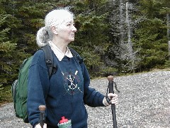 Ruth Dorrough; Hiking White Mountains Pemigewassett Mountain New Hampshire