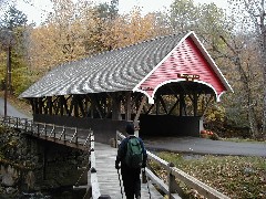 Ruth Dorrough; The Flume Franconia Notch Hiking White Mountains New Hampshire