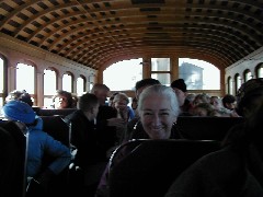 Ruth Dorrough; cog railway Mt Washington New Hampshire
