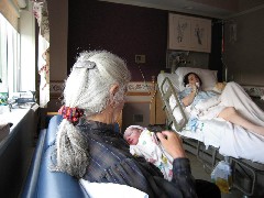 Ruth Dorrough; Ellery Wheeler; Kat Wheeler; New Hampshire; Ellery s birthday; hospital