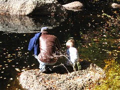 Ben Dorrough; Jacob Wheeler; New Hampshire; Stream behind Kat and Chris s cabin