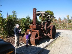 Ruth Dorrough; Jacob Wheeler; steam roller