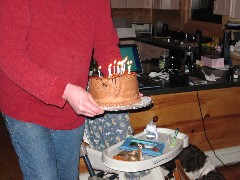 joint birthday party cake