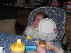 Ellery Wheeler; Ellie s first birthday