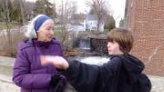 Ruth Dorrough; Jacob Grant Wheeler; watr falls; Bradford NH