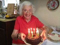 Judy Dorrough; 86th birthday