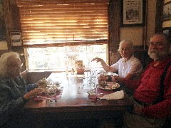 Julia (Judy) Kish Dorrough; Ruth Bennett McDougal Dorrough; Dan Dorrough; Clifton Mill Restaurant; Clifton Springs Ohio