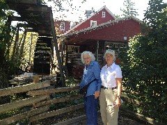 Julia (Judy) Kish Dorrough; Ruth Bennett McDougal Dorrough; Clifton Mill REstaurant; Clifton OH