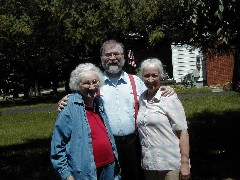 Julia (Judy) Dorrough; Dan Dorrough; Ruth Dorrough; Family Ohio Trips medway