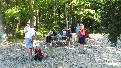 Caesar s Creek hike; August; North Country Trail Conference