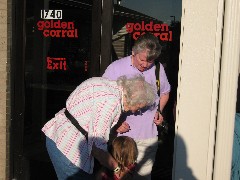 Judy Dorrough; Sally Ann Sayger Bowes; Golden Corral