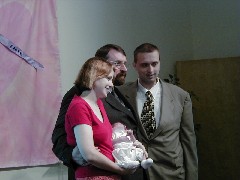 Amanda Clabaugh; Mike Clabaugh; Matt Clabaugh; Spencer Clabaugh; Family Trips Ohio Spencer s christening