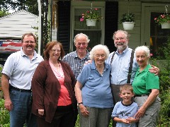 David Diment; Becky Diment; David Dorough; Julia (Judy) Kish Dorrough; Dan Dorrough; Spencer Tate Clabaugh; Ruth Bennett McDougal Dorrough;