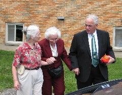 Ruth Dorrough; Judy Dorrough; David Dorrough; Medway Baptist Church 50th anniversary