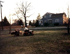 Mike Clabaugh; lawnmower; Medway Ohio