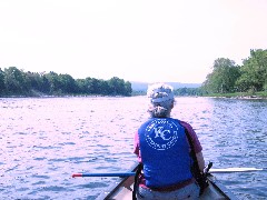 Ruth Dorrough; Delaware River Milford PA