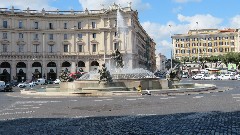 Rome; Piazza della Repubblica