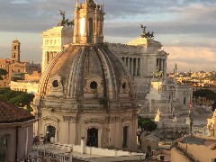 Rome from Hotel Pace Helvezia
