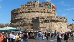Rome; near Castle Sant Angelo