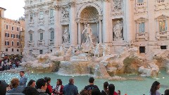 Rome; near Trevi Fountain