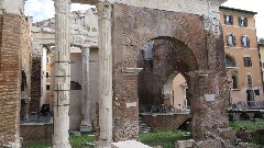 Rome; Via del Portico d Ottavia