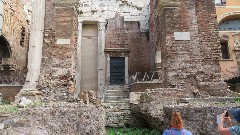 Rome; Via del Portico d Ottavia